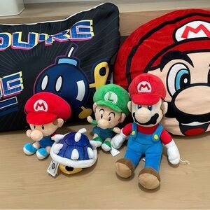 Nintendo Mario and Luigi Mario Kart Plush Set